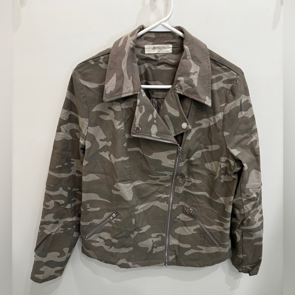 Camo Jacket by A Beautiful Soul